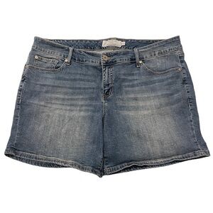 Torrid High Rise Stretch Denim Shorts
